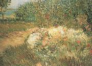 Corner of Voyer d'Argenson Park at Asnieres (nn04) Vincent Van Gogh